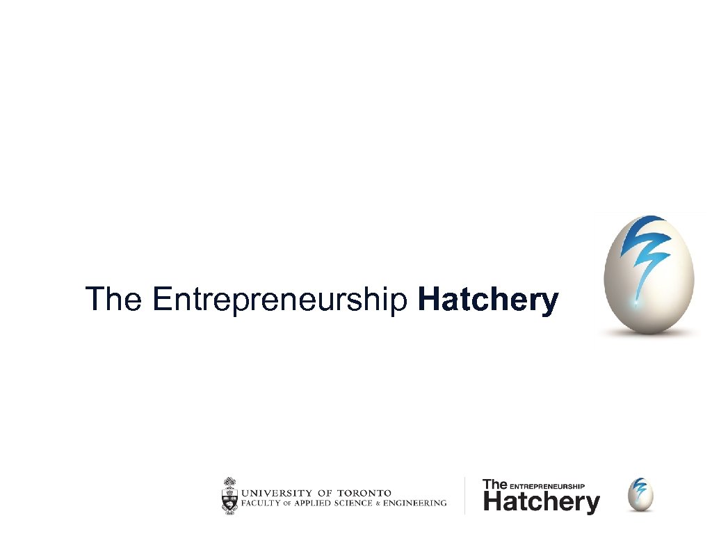 The Entrepreneurship Hatchery 