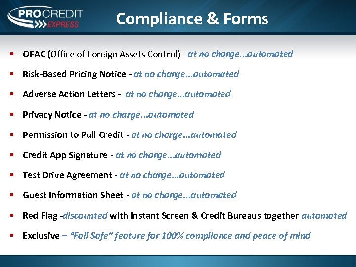 Compliance & Forms § OFAC (Office of Foreign Assets Control) - at no charge.