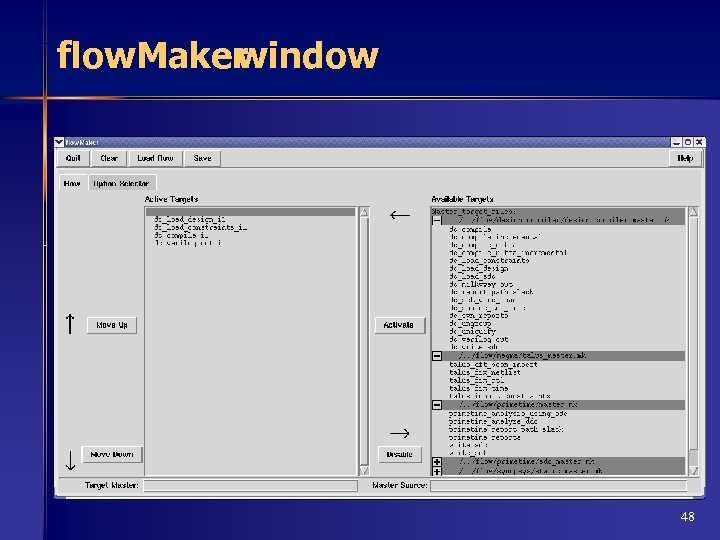 flow. Maker window 48 