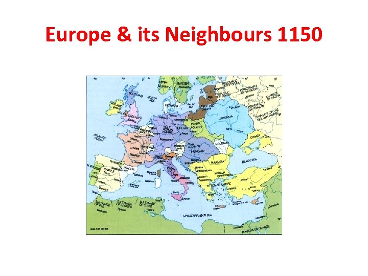 Europe & its Neighbours 1150 