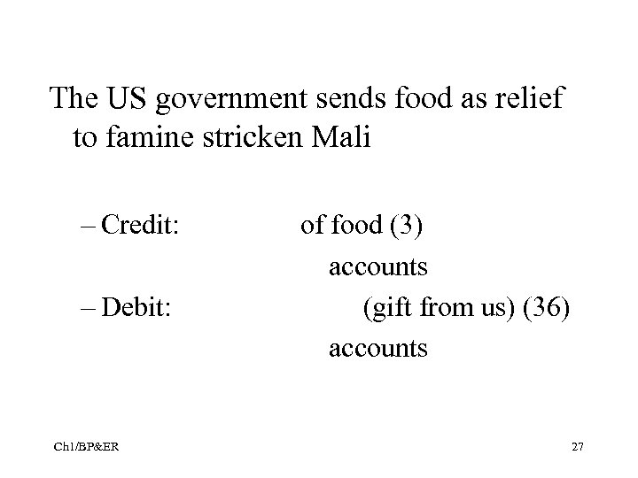 The US government sends food as relief to famine stricken Mali – Credit: –