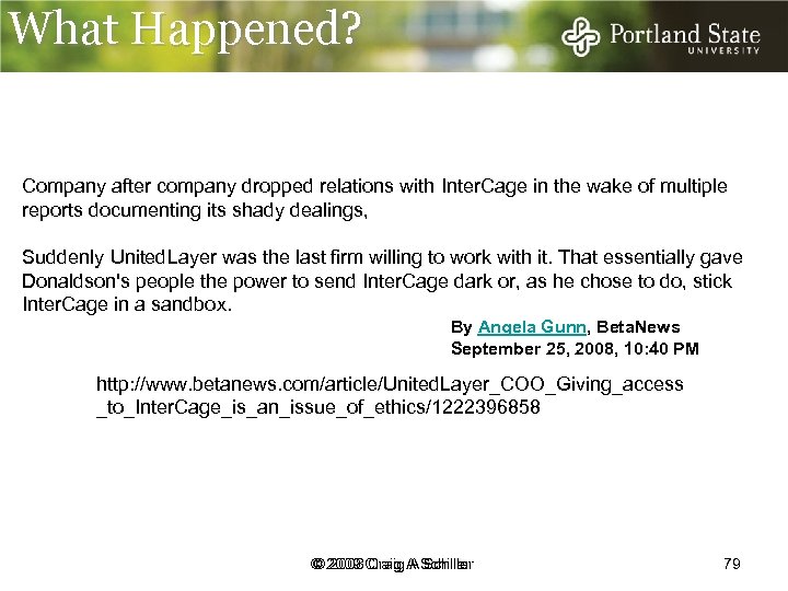 What Happened? Company after company dropped relations with Inter. Cage in the wake of