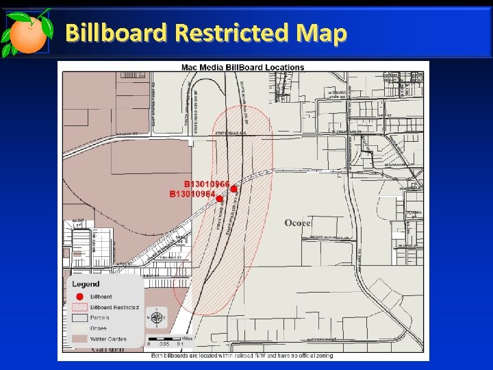 Billboard Restricted Map 