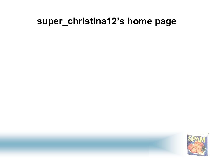super_christina 12’s home page 