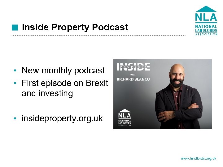 Inside Property Podcast • New monthly podcast • First episode on Brexit and investing