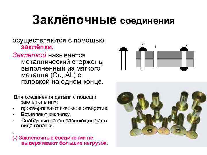 Соединения используют для