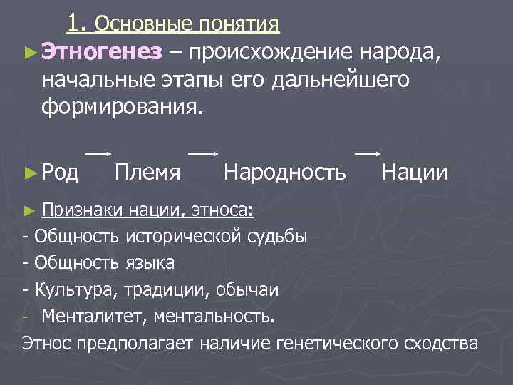 Подходы к пониманию этноса