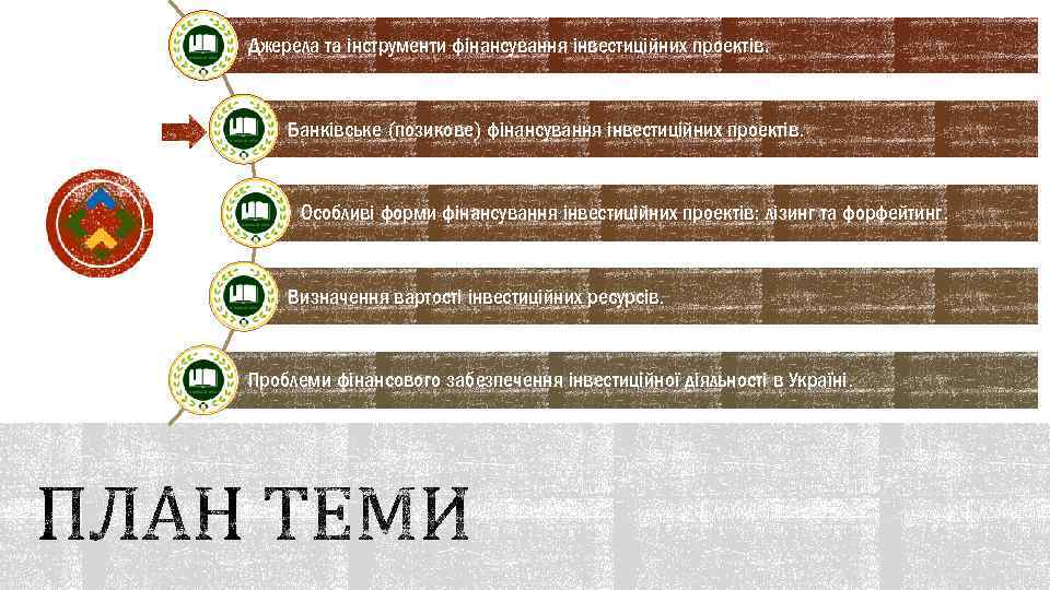 Джерела та інструменти фінансування інвестиційних проектів. Банківське (позикове) фінансування інвестиційних проектів. Особливі форми фінансування