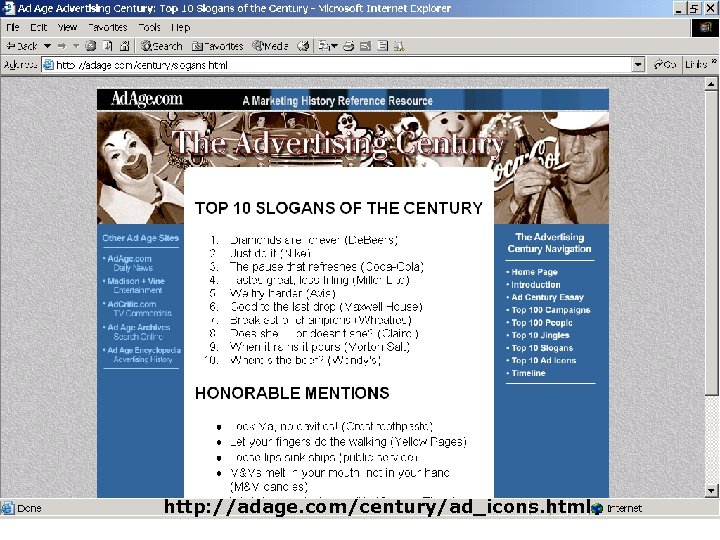 http: //adage. com/century/ad_icons. html 