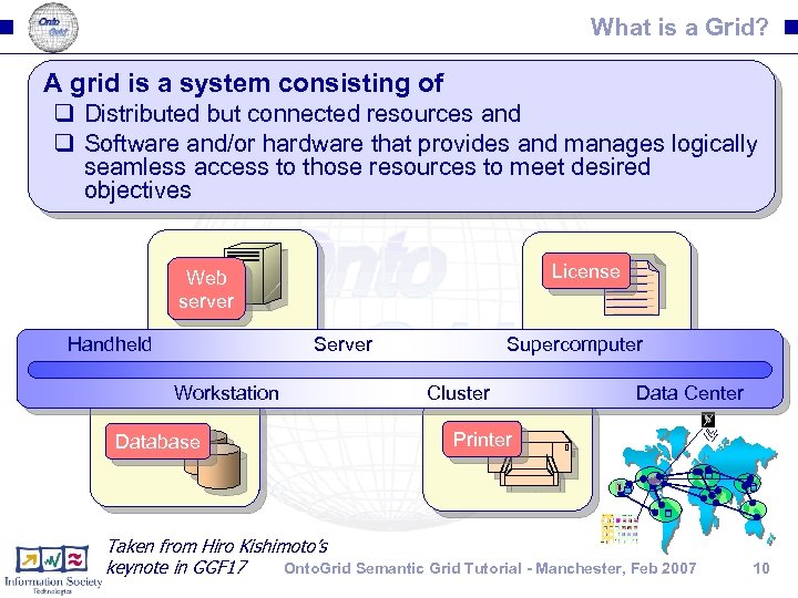 What is a Grid? A grid is a system consisting of q Distributed but