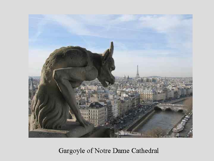Gargoyle of Notre Dame Cathedral 