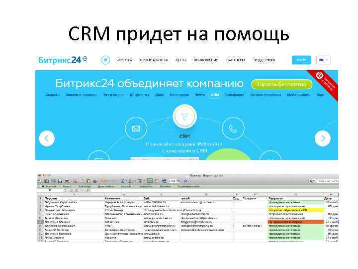 CRM придет на помощь 