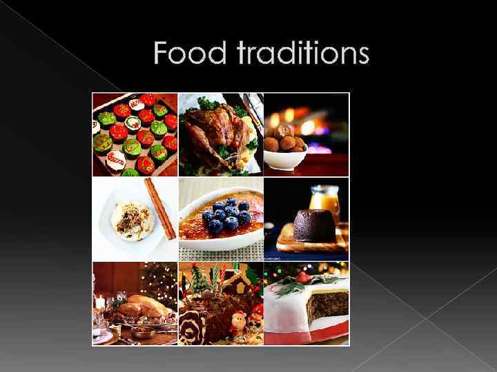 Food traditions 