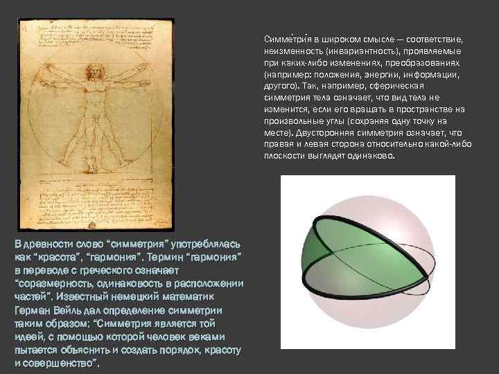 Симметрия человека картинки