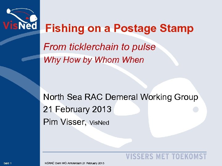 Fishing on a Postage Stamp From ticklerchain to pulse Why How by Whom When
