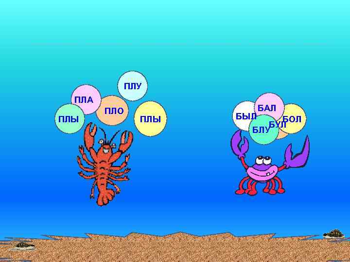 ПЛУ ПЛА ПЛЫ ПЛО ПЛЫ БЫЛ БАЛ БОЛ БУЛ БЛУ 