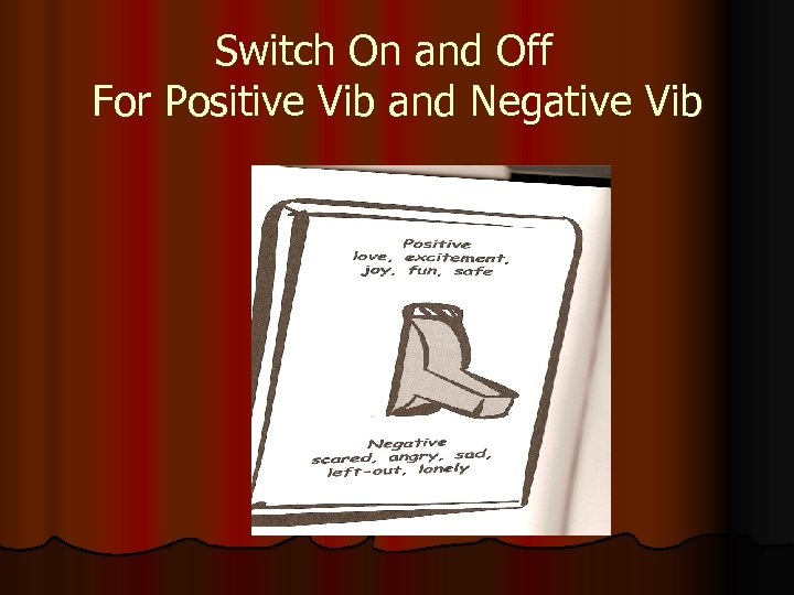 Switch On and Off For Positive Vib and Negative Vib 