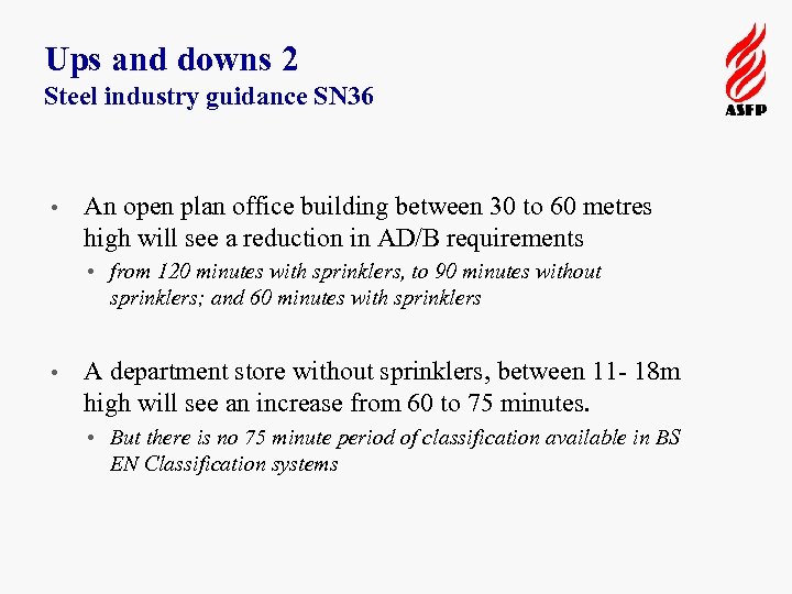 Ups and downs 2 Steel industry guidance SN 36 • An open plan office