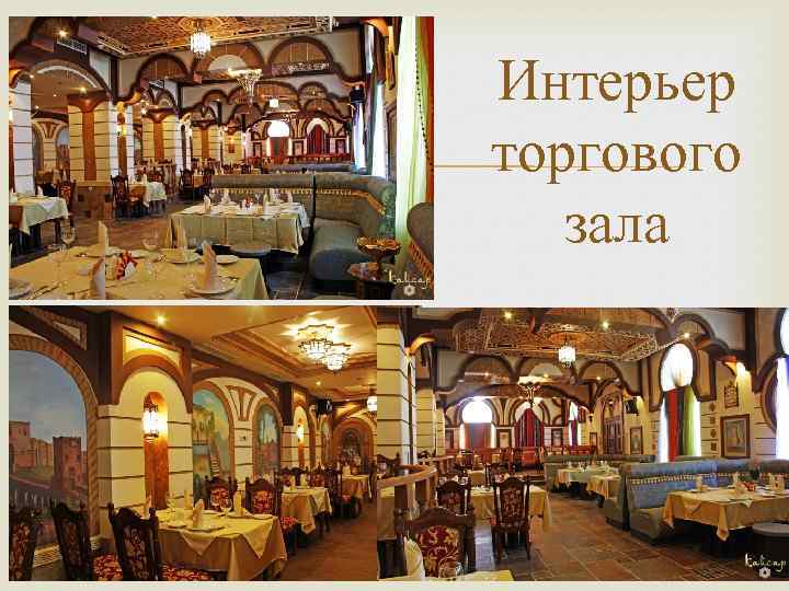  Интерьер торгового зала 