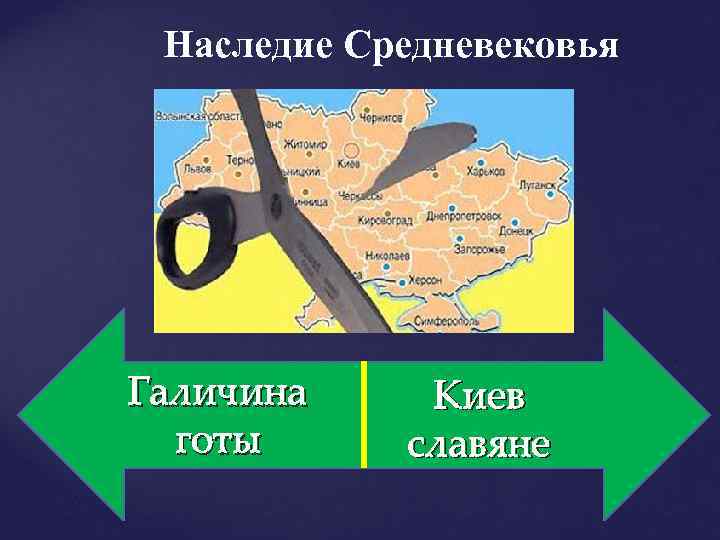 Наследие Средневековья Галичина готы Киев славяне 