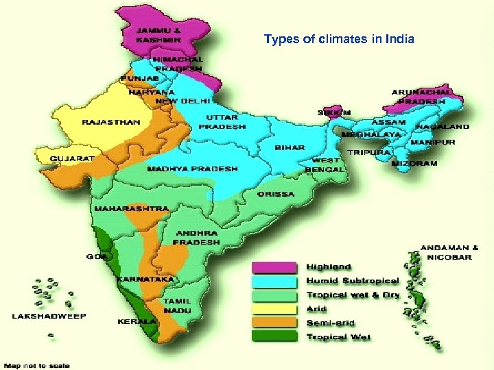 Types of climates in India 3 