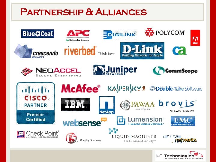 Partnership & Alliances 