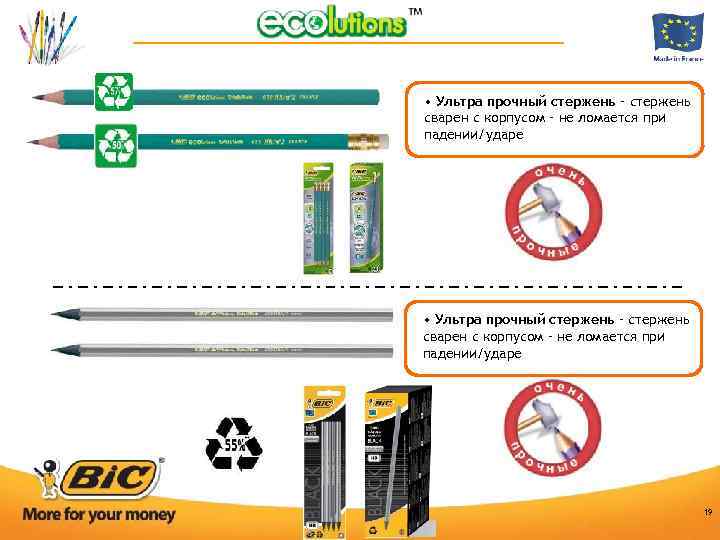  • Ультра прочный стержень – стержень сварен с корпусом – не ломается при