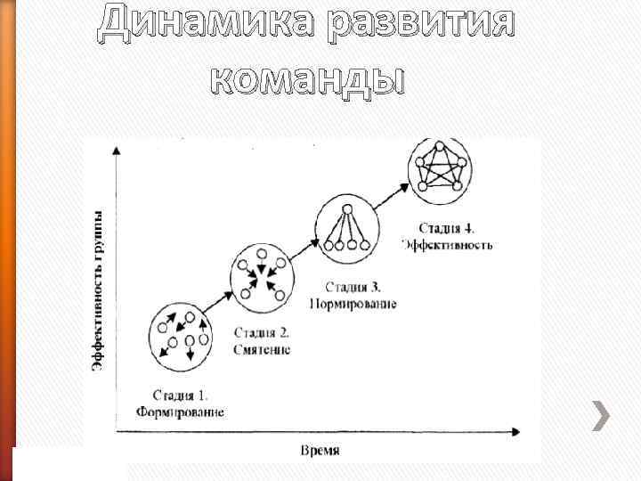 Динамика развития команды 
