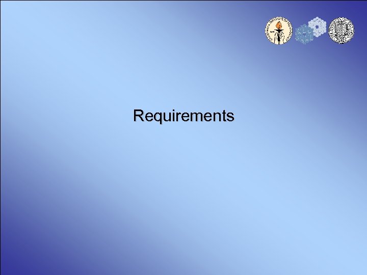 Requirements 