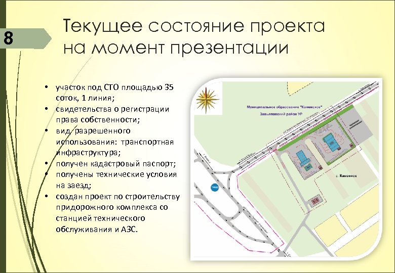 Проект состояние