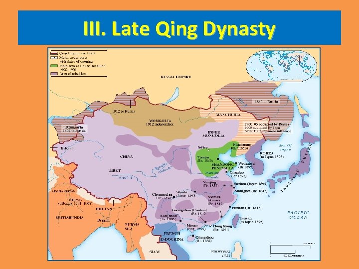 III. Late Qing Dynasty 