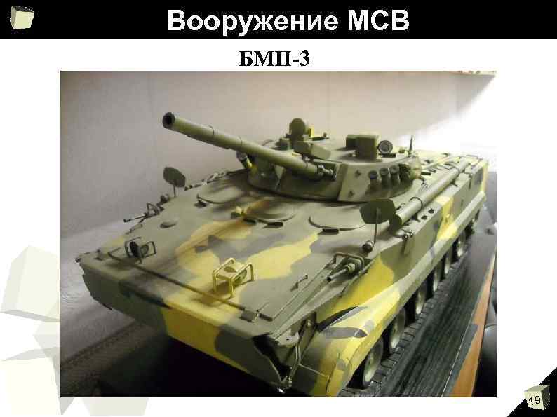 Вооружение МСВ БМП-3 19 