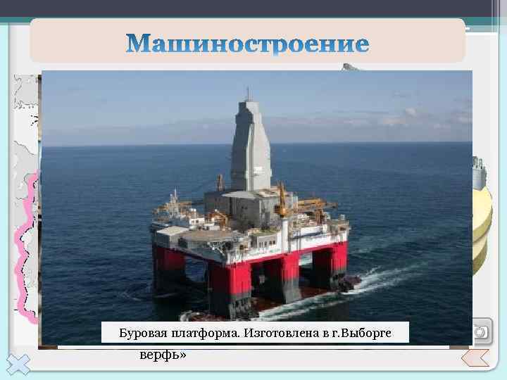 В машиностроение выделяются три главных направления, которые производят 11% машиностроительной продукции России. Большая часть