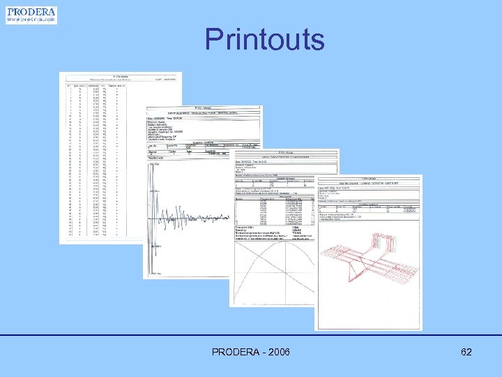 Printouts PRODERA - 2006 62 