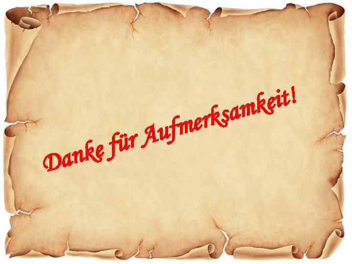 ür A ef ank D erk ufm eit! mk sa 