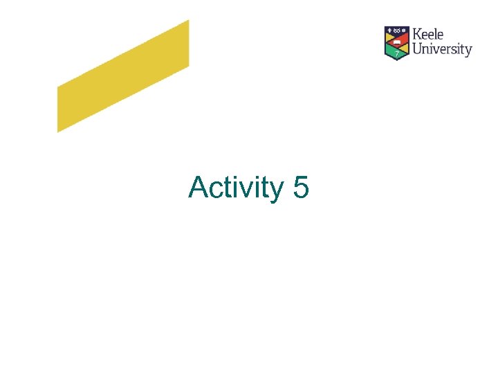 Activity 5 
