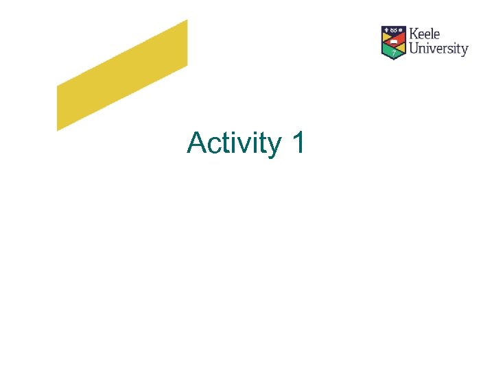 Activity 1 