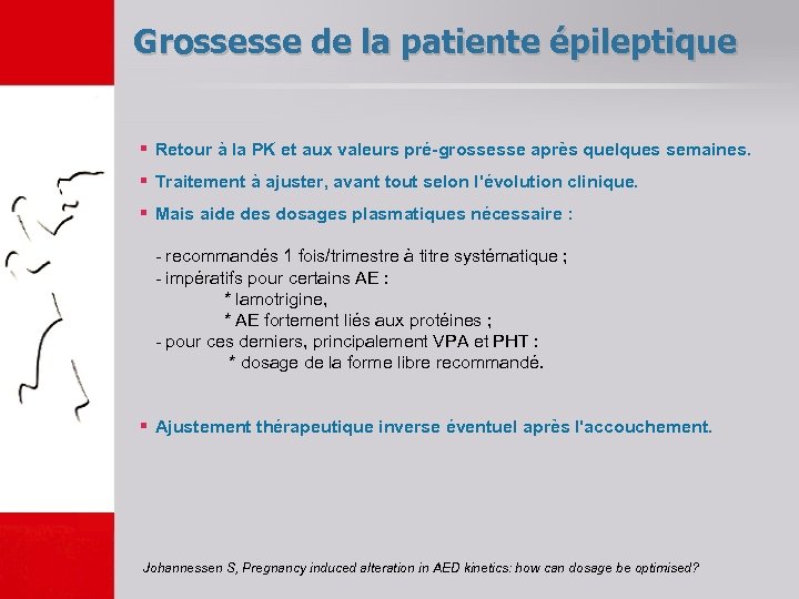Grossesse de la patiente épileptique § Retour à la PK et aux valeurs pré-grossesse