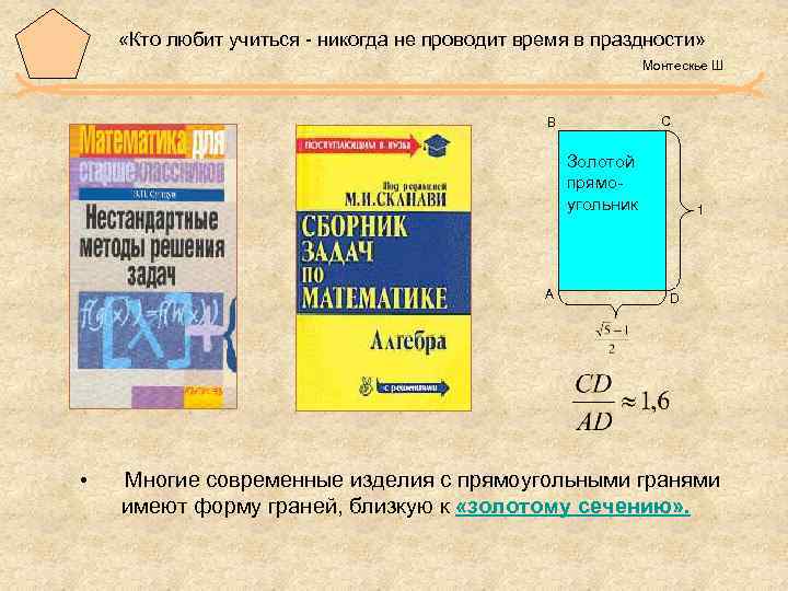  «Кто любит учиться - никогда не проводит время в праздности» Монтескье Ш С