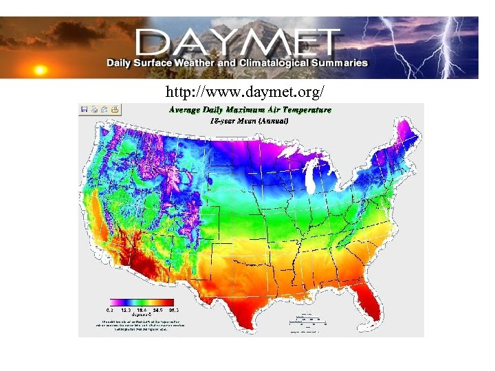 http: //www. daymet. org/ 