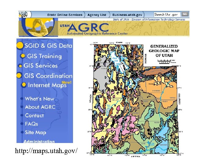 http: //maps. utah. gov/ 