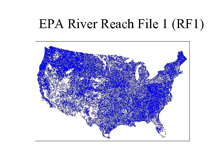 EPA River Reach File 1 (RF 1) 
