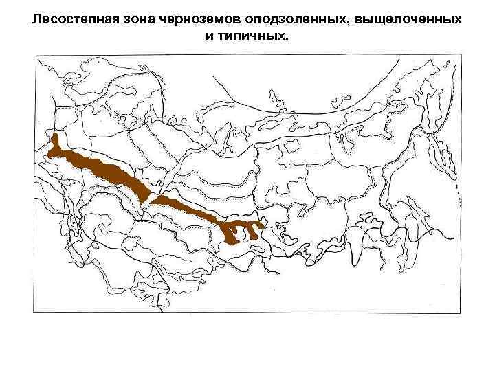 Карта чернозема в россии