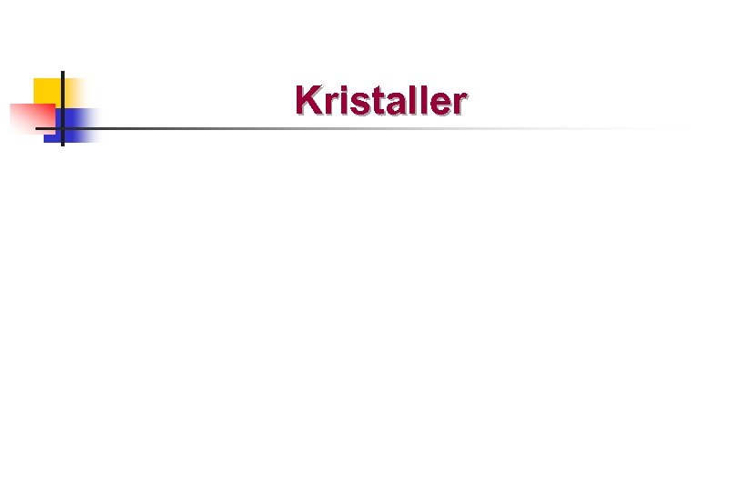 Kristaller 