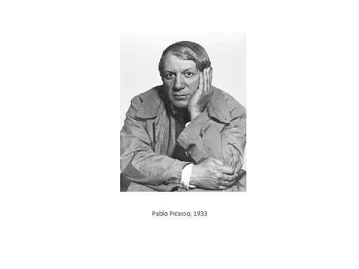Pablo Picasso, 1933 