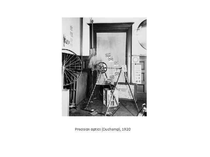 Precision optics (Duchamp), 1920 