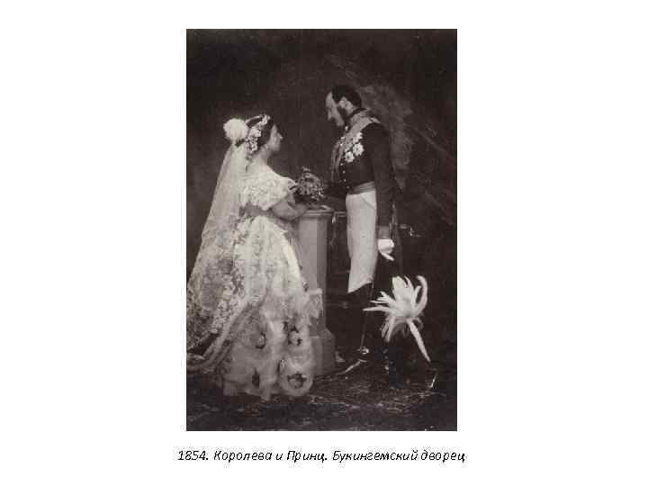 1854. Королева и Принц. Букингемский дворец 