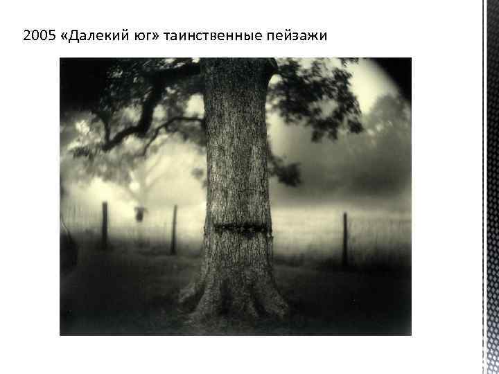 2005 «Далекий юг» таинственные пейзажи 