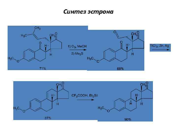 Синтез эстрона 