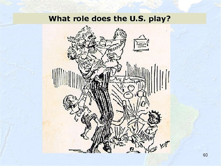 What role does the U. S. play? 60 